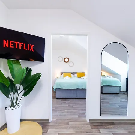 Appartement Nestup - Zentrales Mit Boxspringbetten, Smart-tv Und Ausgestatteter Kueche *